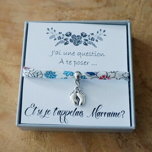 Et si je t'appelais marraine ? Promue Marraine - future marraine - annonce grossesse - annonce bébé - cadeau personnalisé demande marraine