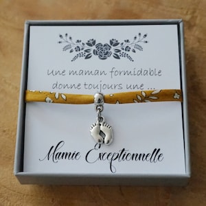 Promoted Grandma - future grandma - pregnancy announcement - baby announcement - pearl bracelet - personalized grandma gift