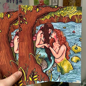 Sapphic Mermaids Prints image 4