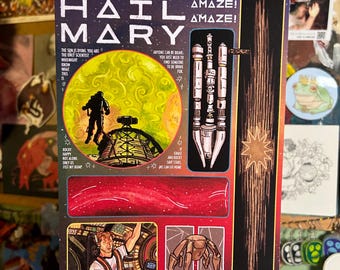 Project Hail Mary inspired art prints