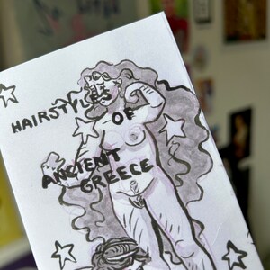 hairstyles of ancient greece - Theft Shrubbery mini zine