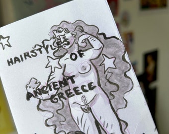 hairstyles of ancient greece - Theft Shrubbery mini zine