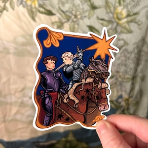 Dan and Phil; Knight of Wands Stickers