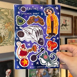 Coraline Sticker Sheet