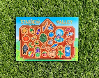 Stardew Valley Inventory Sticker Sheet