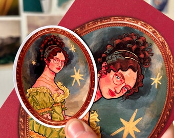 Regency Self Portrait prints & stickers