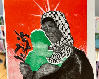 Palestine Risograph Prints