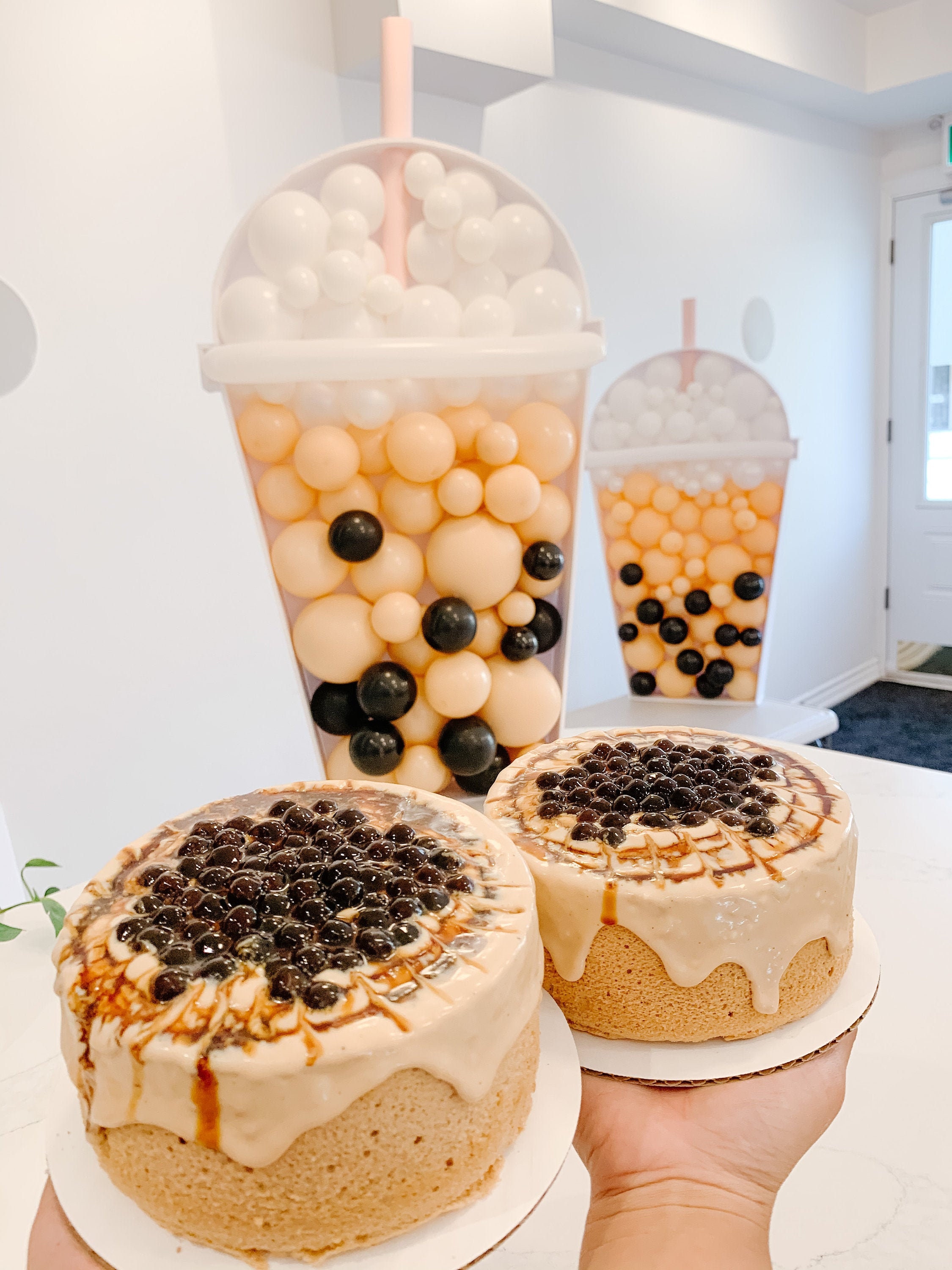 DIY boba TEMPLATE ONLY boba party ideas bubble tea party Etsy