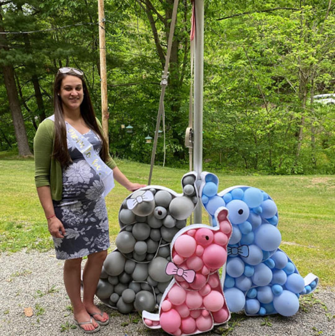 Balloon Arch Elephant Baby Decor Elephant Baby Shower Decorations