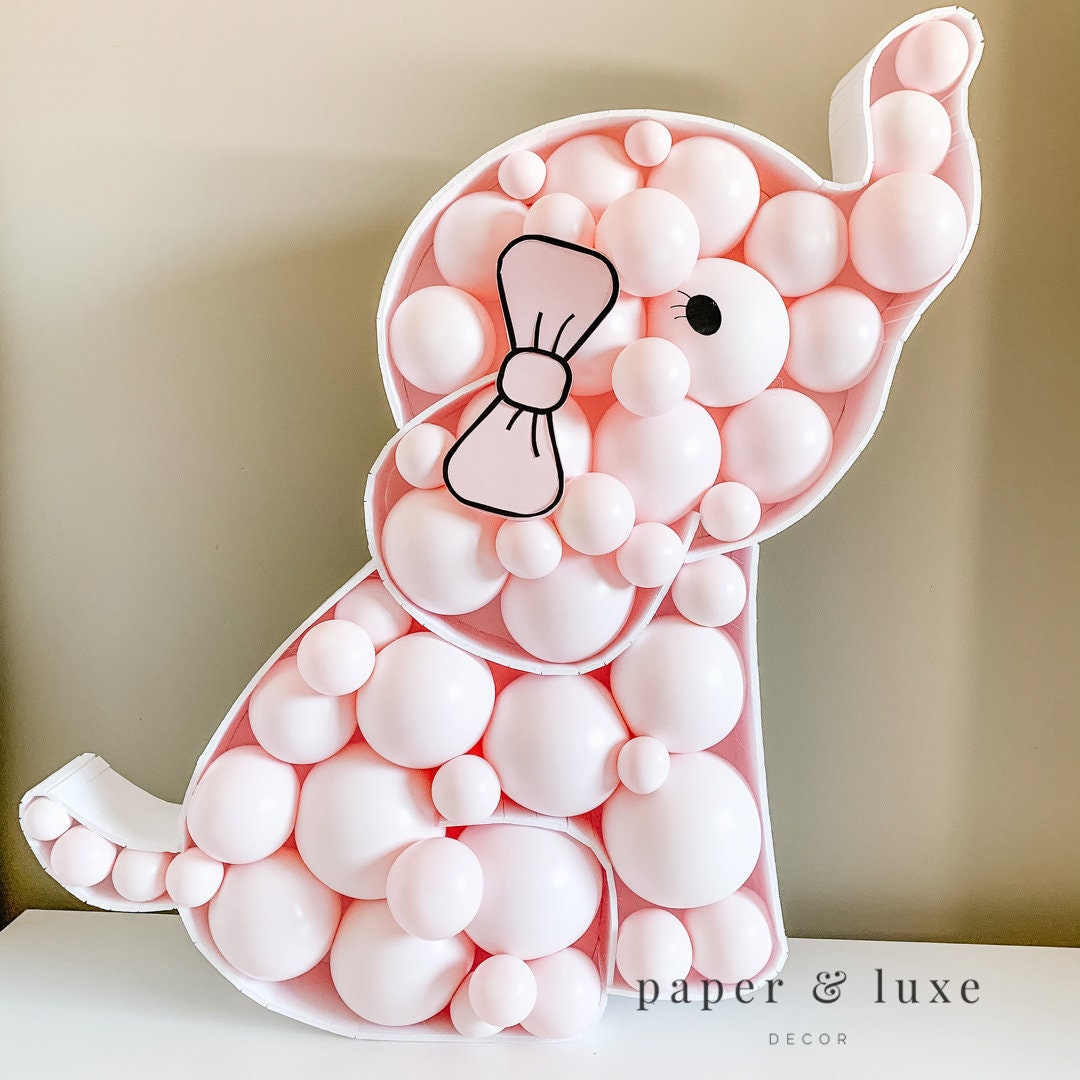 décoration ballon-balloon decoration baby shower #mongolfiere