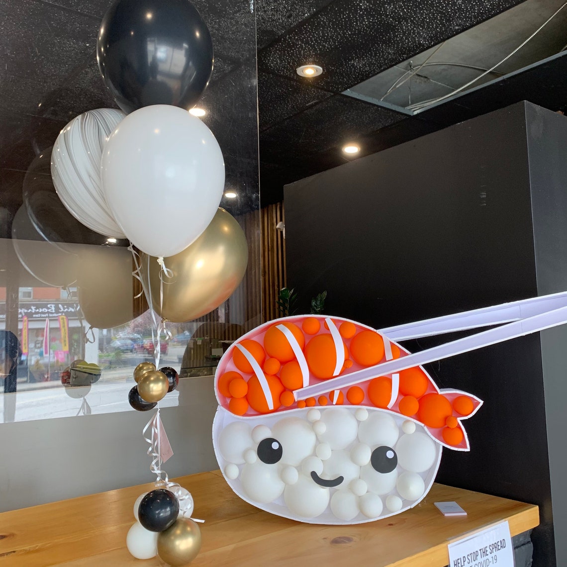 Sushi party decorations sushi party ideas sushi balloon Etsy