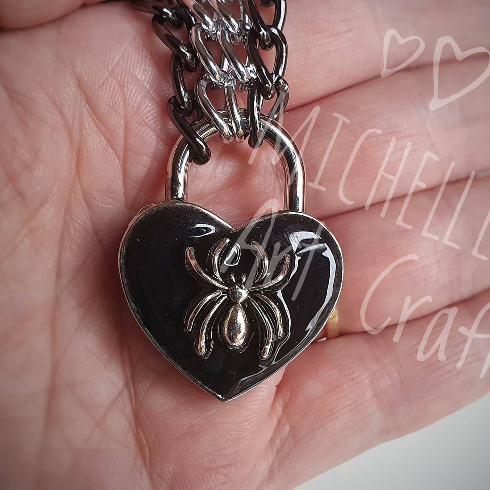 Herz Vorhängeschloss Im Vintage-Look - Tagebuch Schloss Mit Schmuckbox