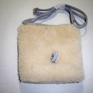 Fur Bag Strap | Handmade Unique Shearling Sherpa Bag Straps | Purse Strap | Handbag Strap | Leather Handmade Strap