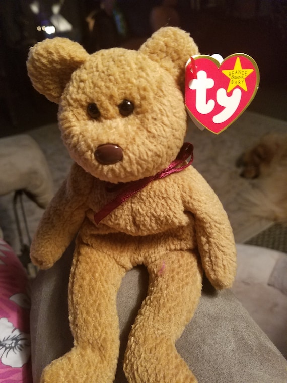 beanie baby curly 1996