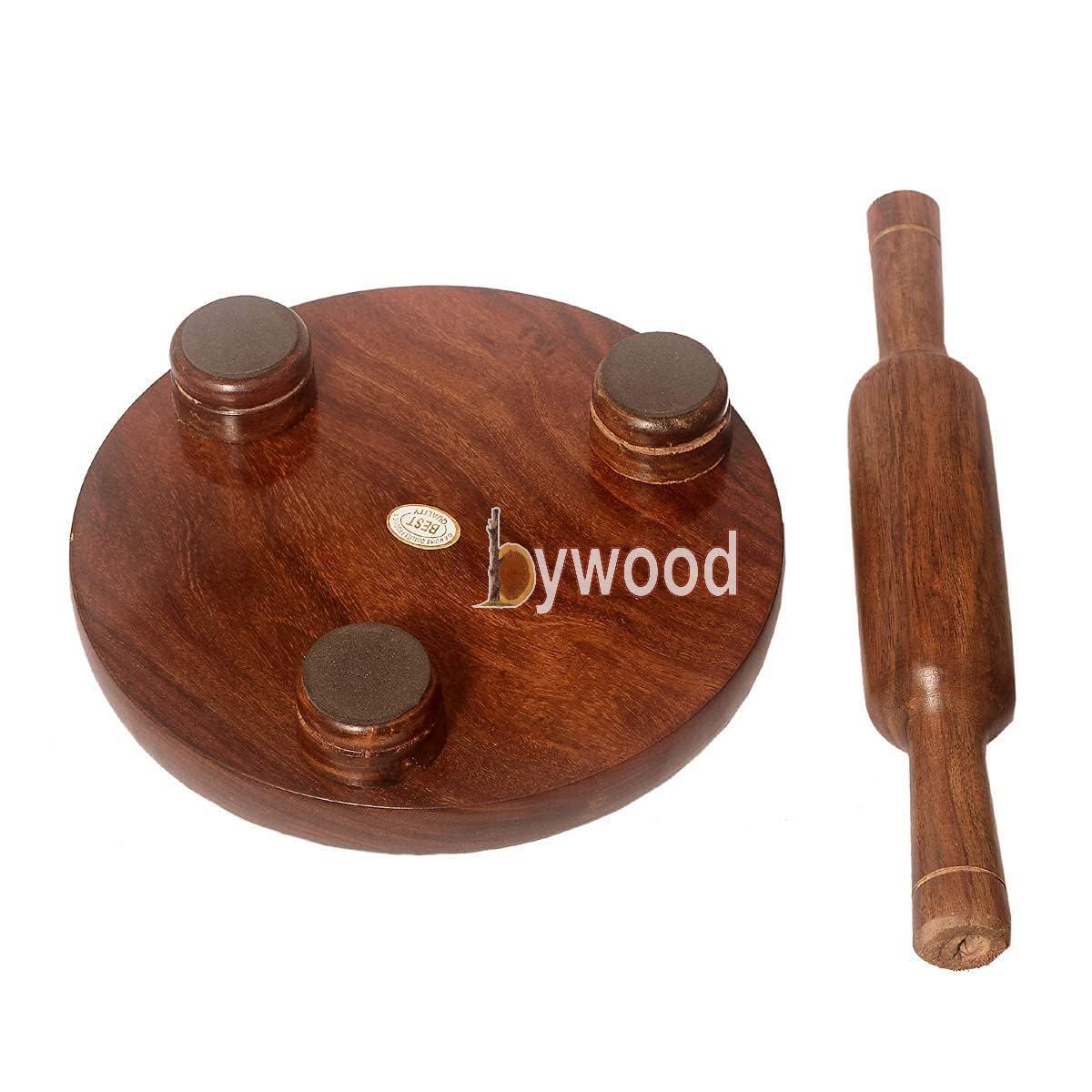 Rosewood Chakla Belan Set: Indian Roti Bread Maker - Etsy