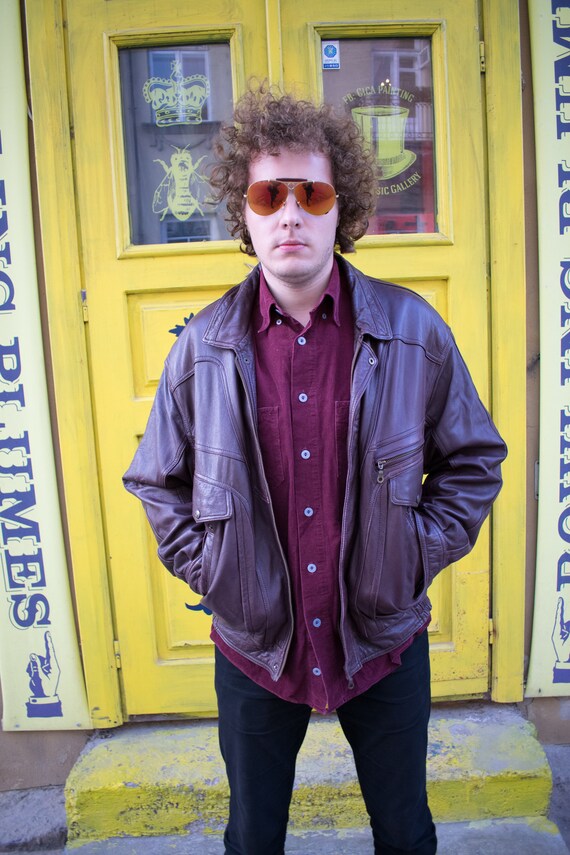 vintage 70s Leather jacket