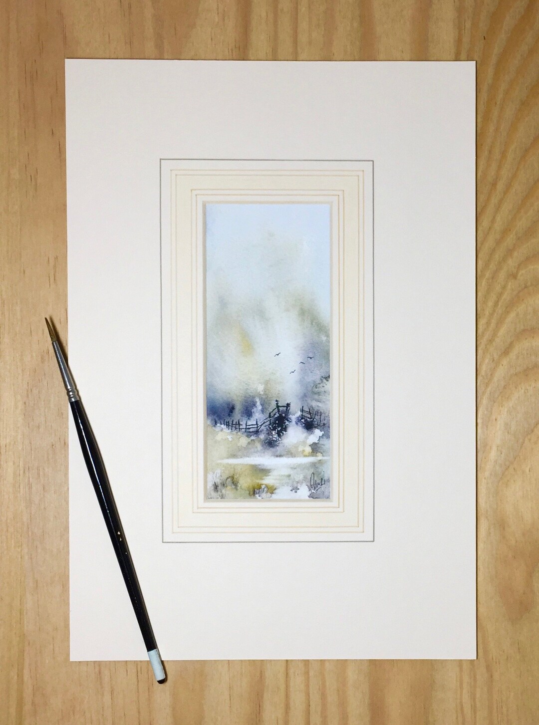 Original Watercolor Landscape Painting #5369 - Etsy