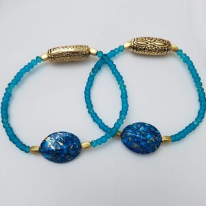 Teal for Love Beaded Bracelets