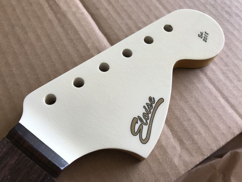 Custom Guitar Waterslide Headstock Decals Etsy