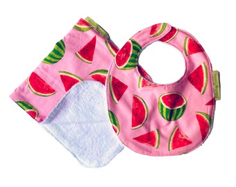 Baby Bib and Burper Set