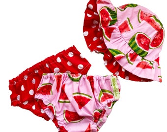 Baby Hat and Bloomers Set