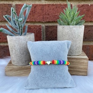 Pride Bracelet - Rainbow Bracelet - Gay Pride Bracelet - Handmade Jewelry - Custom Bracelet