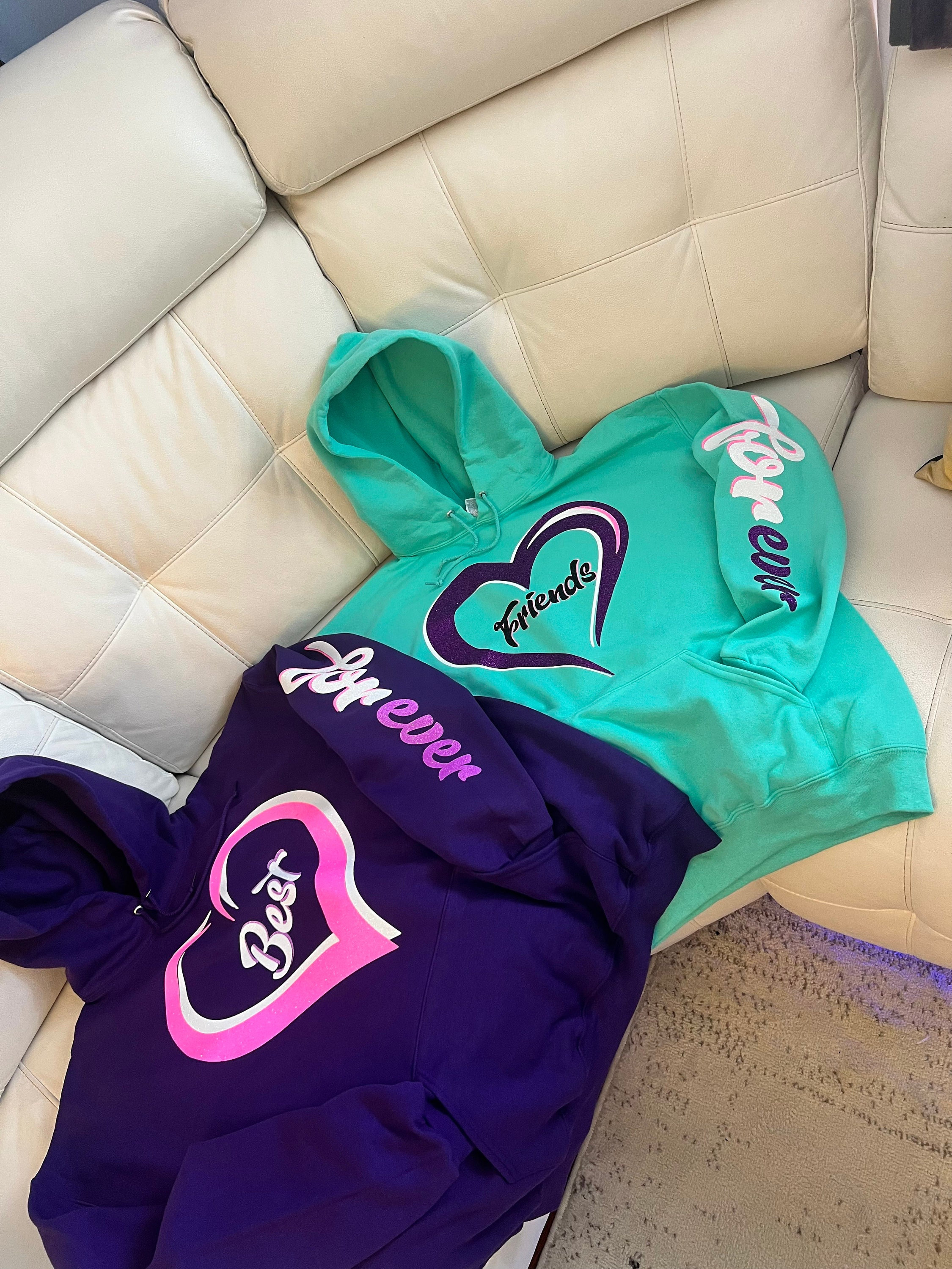 Best friends cheap forever hoodies