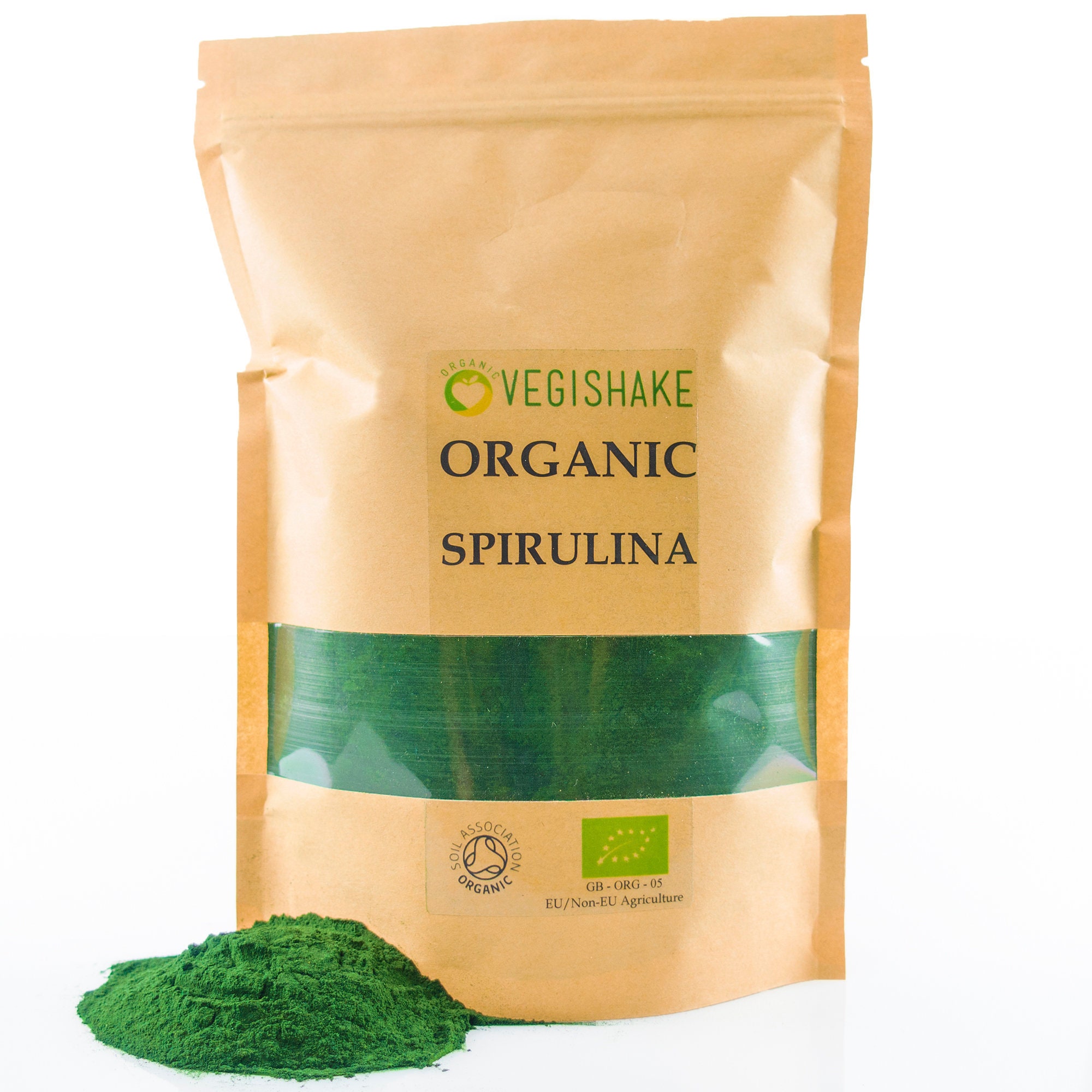 Organic Spirulina Powder High in Protein and B Vitamins Sea Etsy