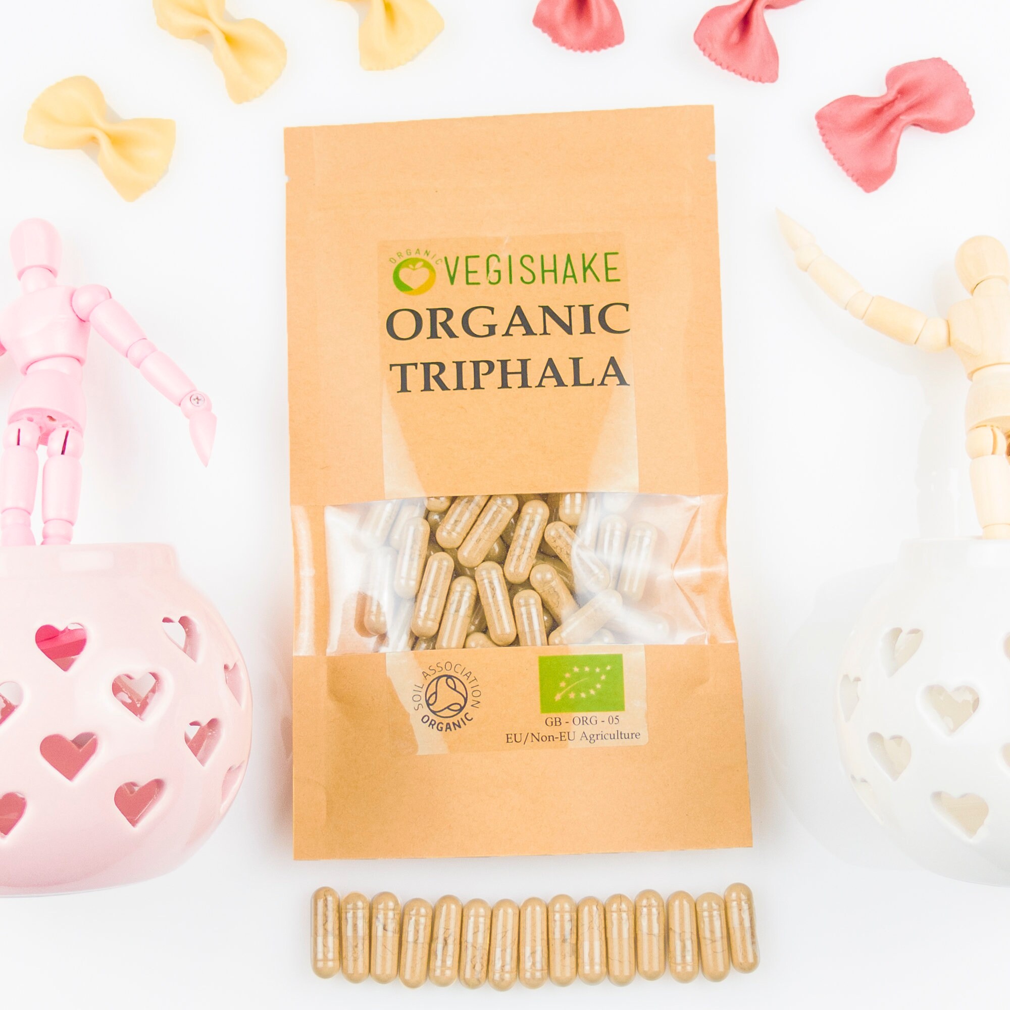 Organic Triphala Vegan HPMC Capsule 800mg Detoxify Body Bowel Etsy