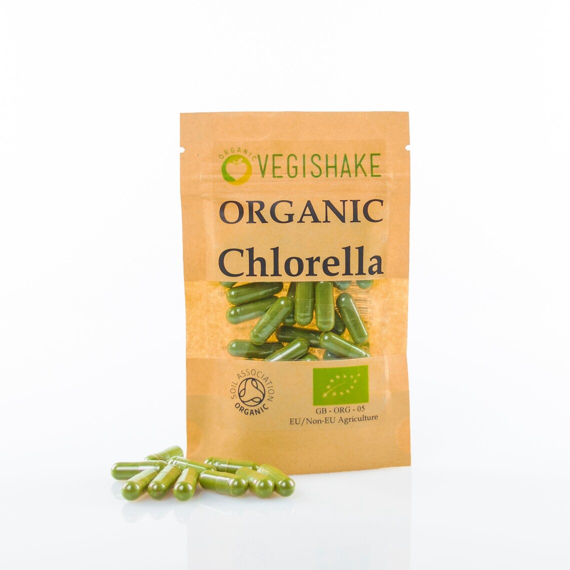 Organic Chlorella Vegan HPMC Capsules 900mg Heavy Metal Detox Etsy