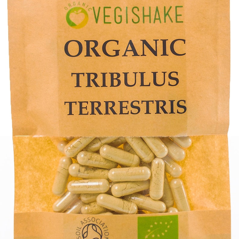 Organic Tribulus Terrestris Boost Libido Stamina Vegan HPMC Etsy