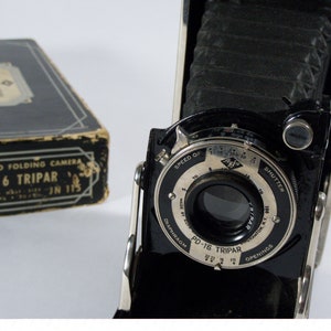 Agfa Tripar PD-16 Art Deco Folding Camera, image 4