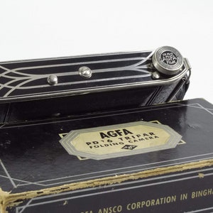 Agfa Tripar PD-16 Art Deco Folding Camera, image 3