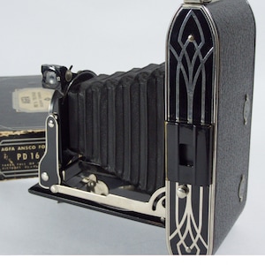 Agfa Tripar PD-16 Art Deco Folding Camera, image 8