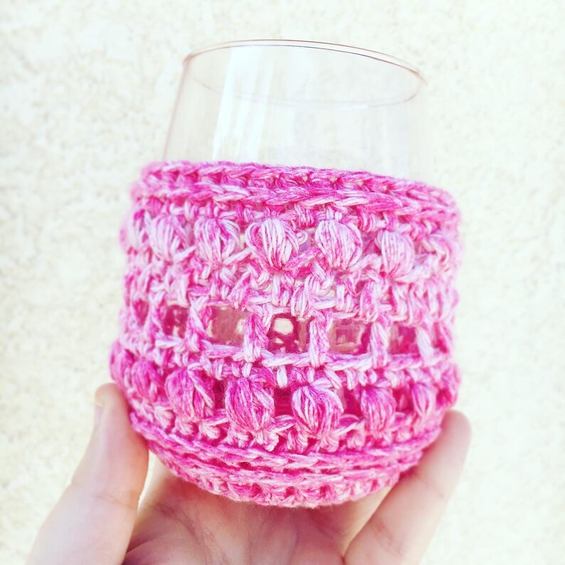 Stemless Wine Glass Cosy Holder