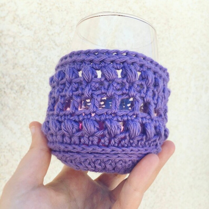 Stemless Wine Glass Cosy Holder