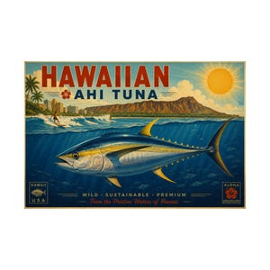 Fish of Hawaii Poster - Etsy