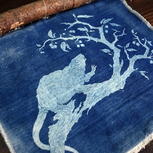 Original 'Oblivion' Fabric Cyanotype