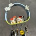 Handmade Tiny Village Key Ceramic Holder for Home, Wall Decoration ...