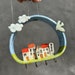 Handmade Tiny Village Key Ceramic Holder for Home, Wall Decoration ...