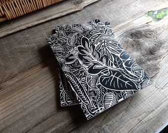 Greenwich Park Botanicals | A5 Lined 120 page notebook - recycled paper with vegetable inks, luxury travel gift idea