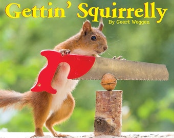 Squirrel Calendar Etsy funny squirrel calendar 2021