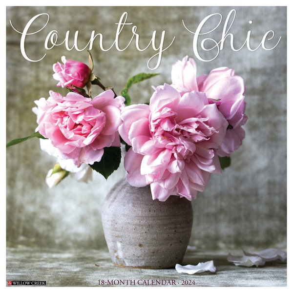 Country Chic 2024 12" x 12" Wall Calendar