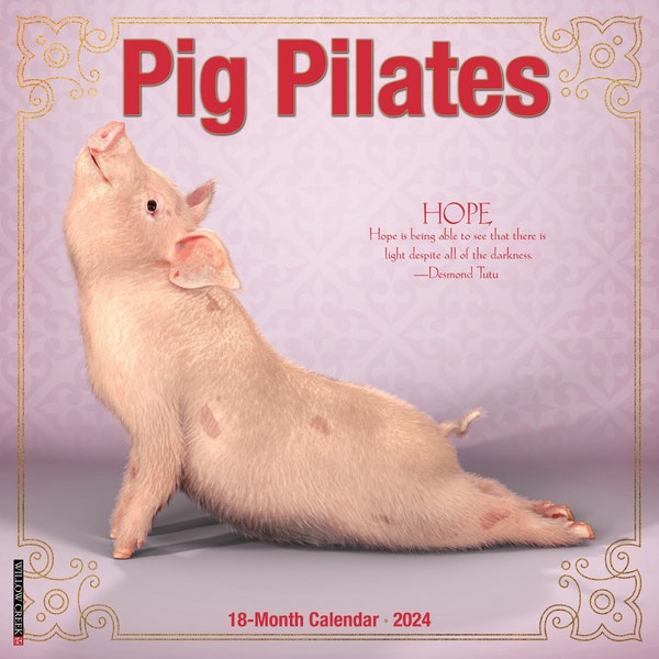 2024 Pig Calendar - Etsy