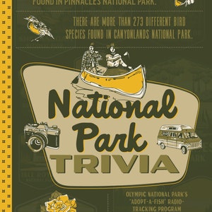 National Park Trivia Softcover Book
