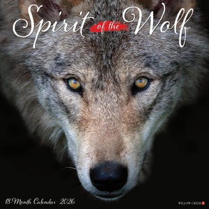 Spirit of the Wolf 2026 12&quot; x 12&quot; Wall Calendar