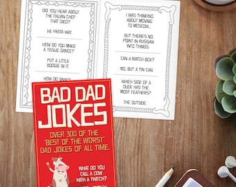 BAD DAD JOKES: Over 300 of the "Best of the Worst" Dad Jokes of all Time Book