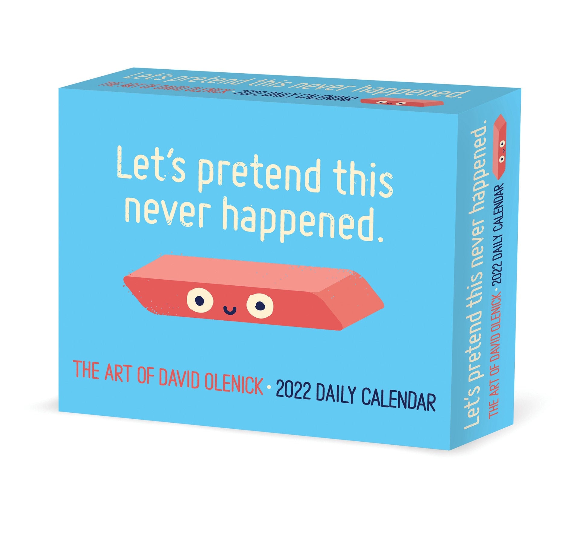 The Art of David Olenick 2022 Box Calendar Daily Puns / Humor Etsy