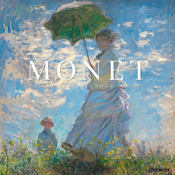 Monet 2024 12" x 12" Wall Calendar