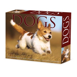 Dogs 2024 6.2" x 5.4" Box Calendar